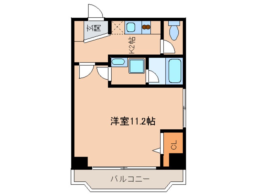 間取図 フィーブルサカエ