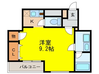 間取図 フィーブルサカエ