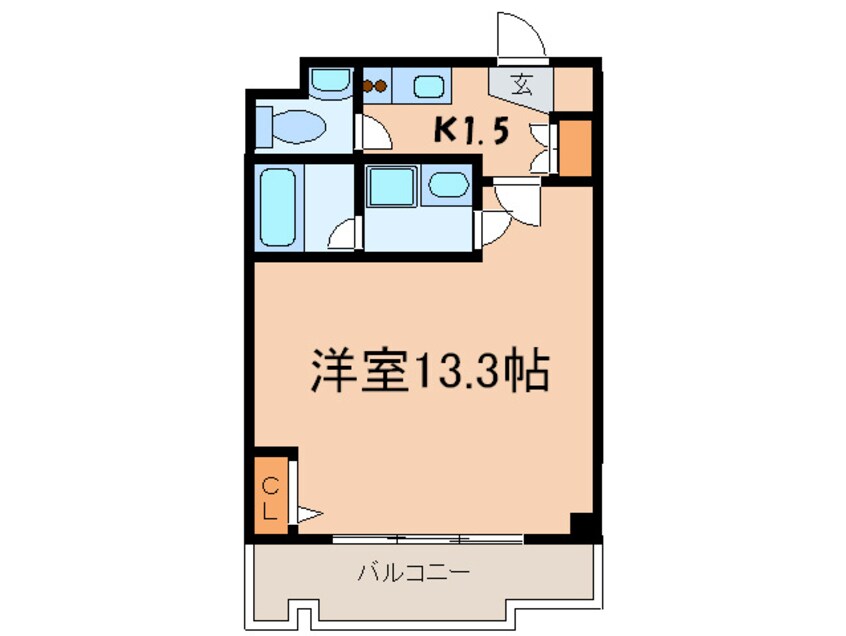 間取図 フィーブルサカエ