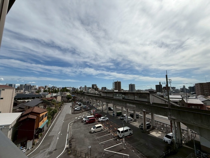 室内からの展望 meLiV西一宮