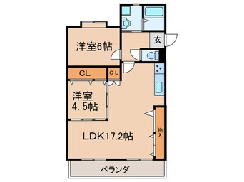 間取図 グリーンハイツ名東