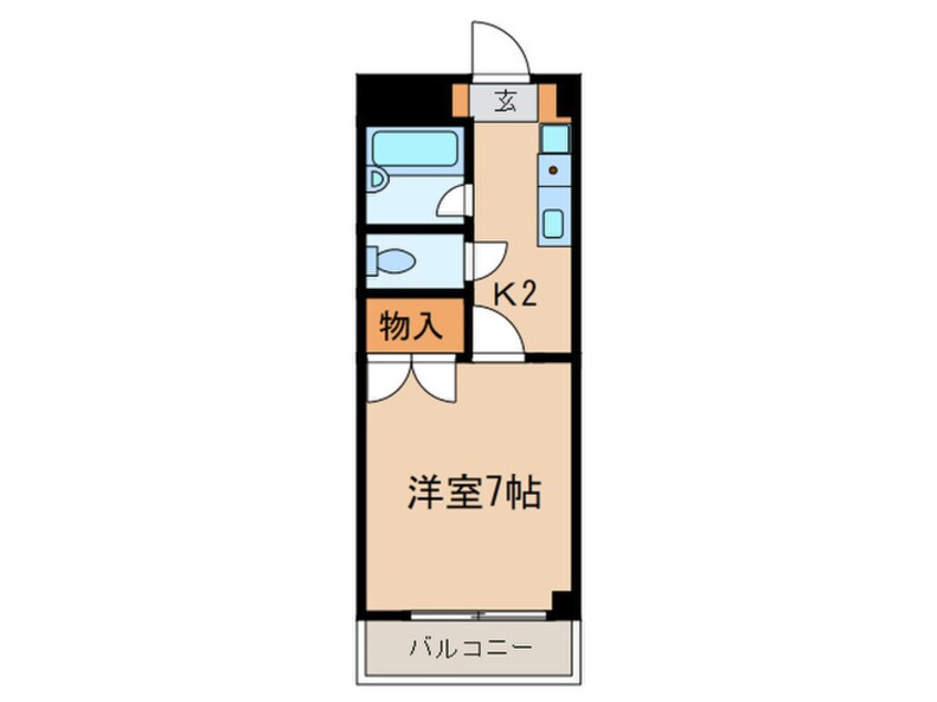 間取図 シーズンコート岩塚西