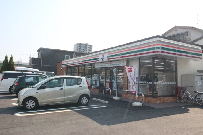 セブンイレブン剣町店(コンビニ)まで450m シーズンコート岩塚西