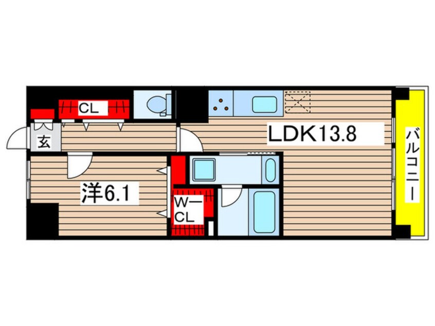 間取図 フェリクス八事表山