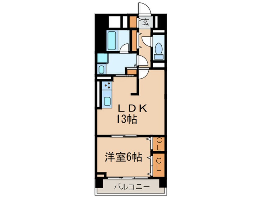 間取図 フェリクス八事表山