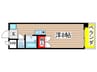 ハイツ名和 1Rの間取り