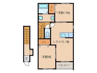 間取図 エクシール赤池