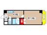 浅井ビル 1Kの間取り