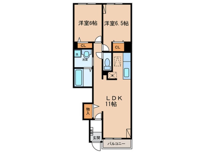 間取図 グレイスアベニューⅢ