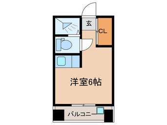 間取図 ﾁｻﾝﾏﾝｼｮﾝ丸の内第三(402)