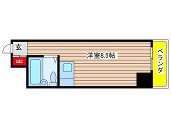 間取図 チサンマンション桜通久屋(201)