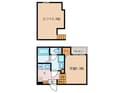 アールグレイス中島町の間取図