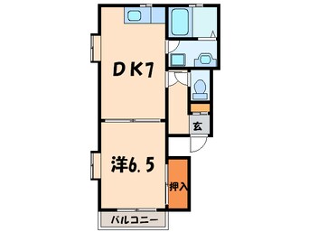 間取図 エクセリア南光