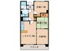 ﾎﾜｲﾄｷｬｯｽﾙ岩倉Ⅱ(202) 3LDKの間取り