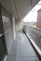 ベランダ・バルコニー ﾎﾜｲﾄｷｬｯｽﾙ岩倉Ⅱ(202)