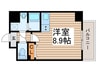 アレーヌコート新瑞橋 1Rの間取り