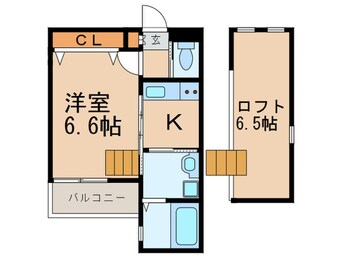 間取図 ボヌール本陣