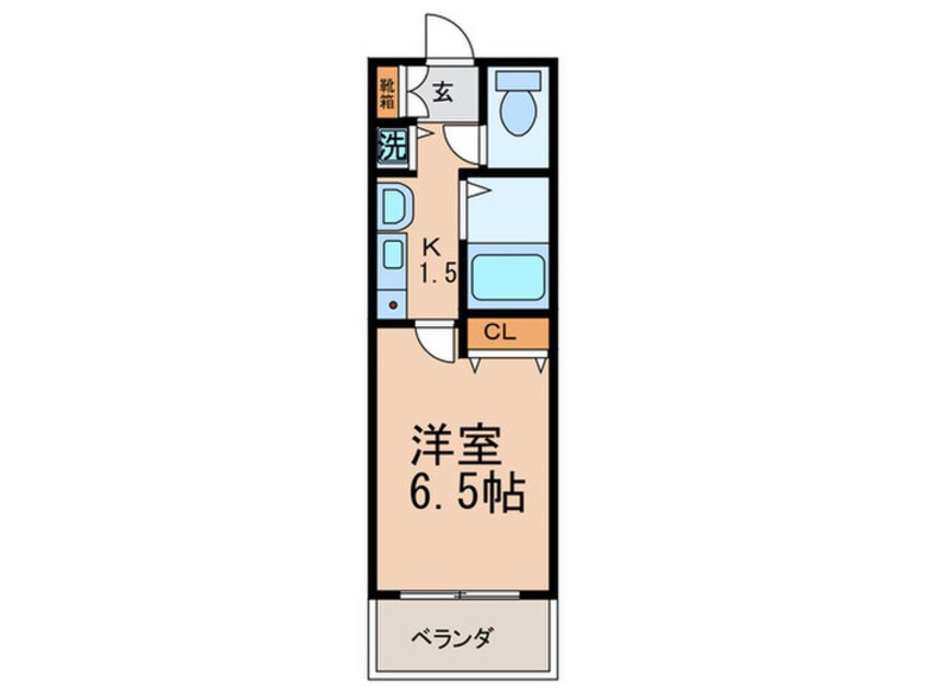 間取図 ﾌﾟﾚｻﾝｽ栄ﾒﾃﾞｨﾊﾟｰｸ(511)