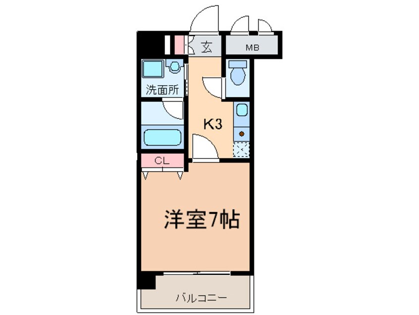 間取図 スカイフラット名古屋