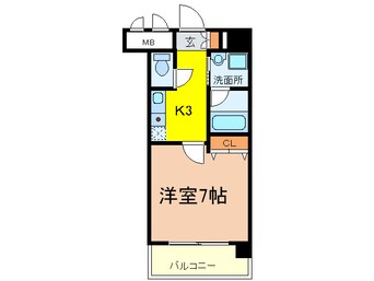 間取図 スカイフラット名古屋