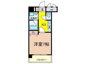 間取図 スカイフラット名古屋