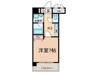 間取図 スカイフラット名古屋