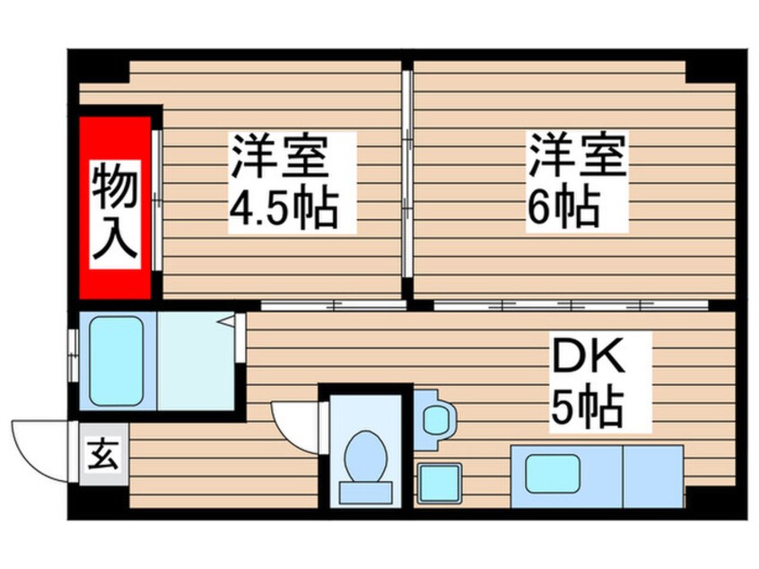 間取図 名豊第一ビル