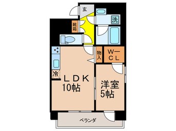 間取図 クリスタル丸の内