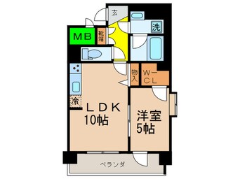 間取図 クリスタル丸の内