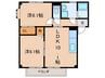 ＭｅＬａ 2LDKの間取り