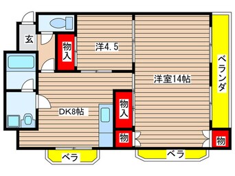 間取図 近兼ビル