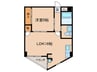 ＳＳ２３ビル 1LDKの間取り