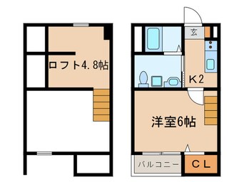 間取図 ブドワール塩池