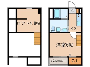 間取図 ブドワール塩池