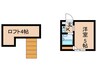 グレースシャインナカムラ 1Kの間取り