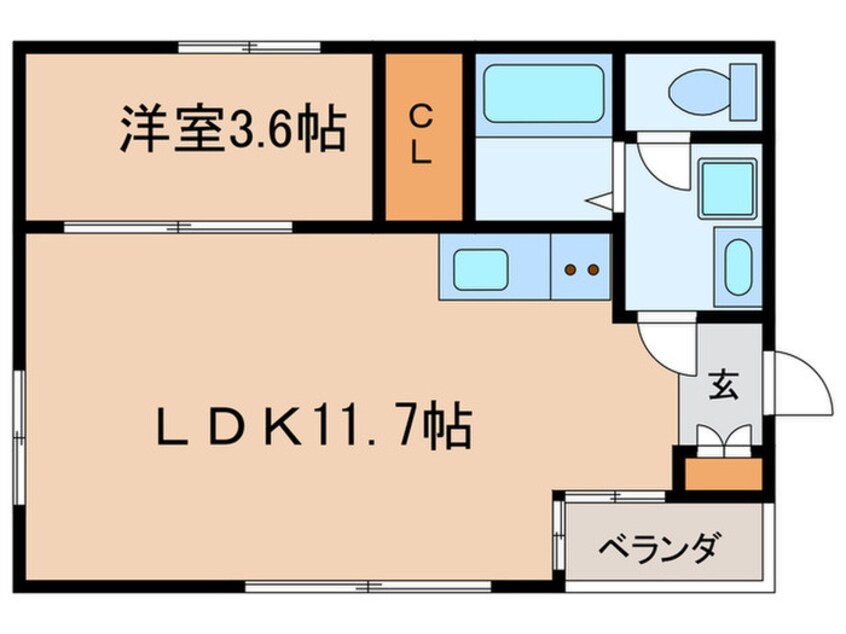 間取図 グレイス金山