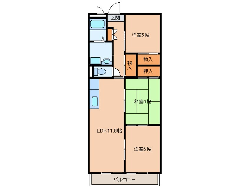 間取図 アブニ－ル