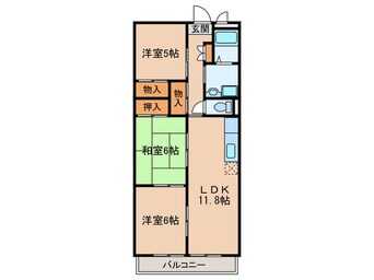 間取図 アブニ－ル