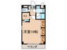 アートスクエア一社 1Kの間取り