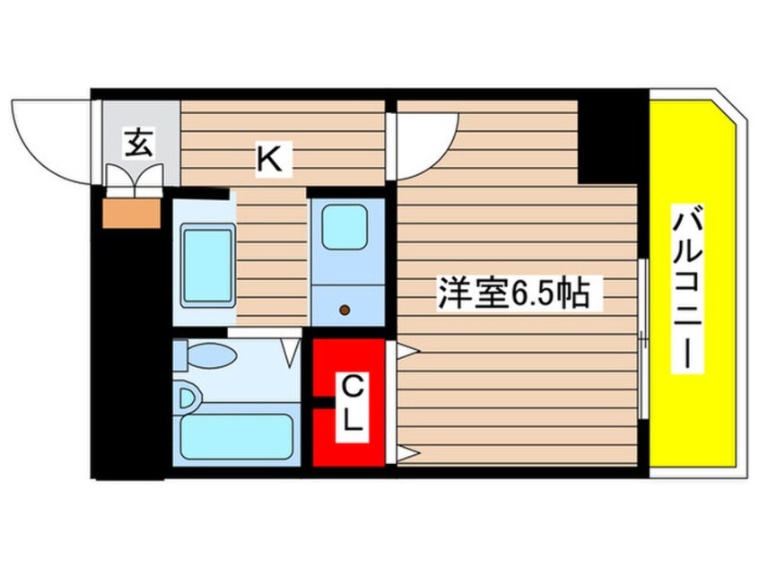 間取図 ライオンズシティ鶴舞(309)