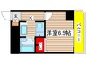 ライオンズシティ鶴舞(309) 1Kの間取り
