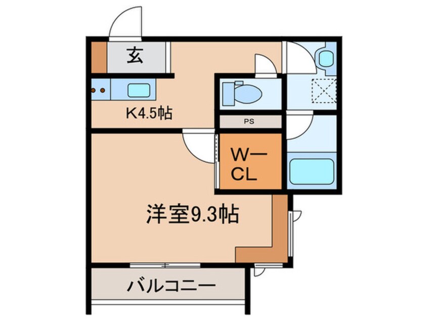 間取図 Ecrasole安城