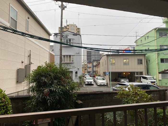 室内からの展望 福富ビル