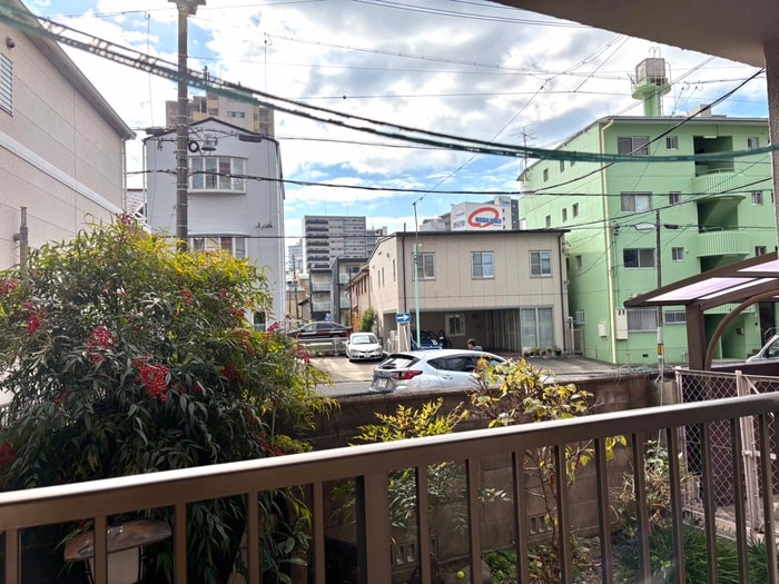 室内からの展望 福富ビル