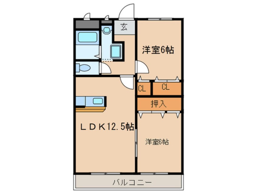 間取図 セイフティ日比野