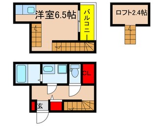 間取図 ASTERIA新栄