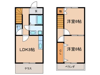 間取図 ＦＯＲＥ　ＳＩＧＨＴ竜美南