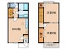 カメラートA 2DKの間取り