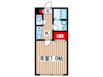 間取図 CASA松原