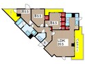 Ｎｓ２１ やごとの間取図